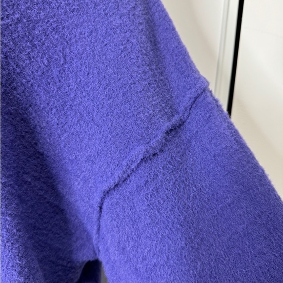 Aritzia Wilfred Free Hush Knit V Neck Sweater Purple - Picture 6 of 7